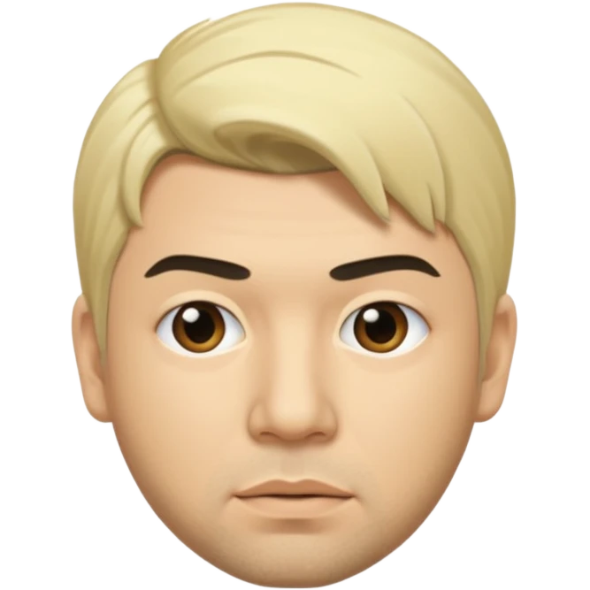 Chino Moreno with blonde hair emoji
