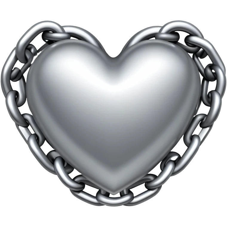 Chain heart emoji