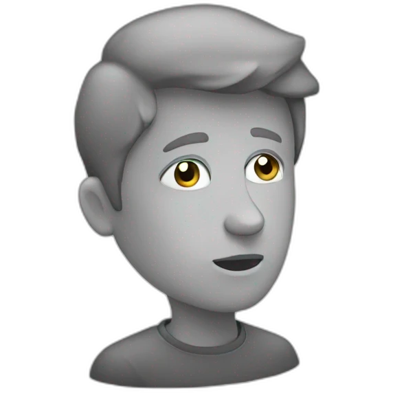 thinking person emoji