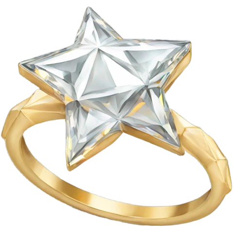 star diamond ring emoji