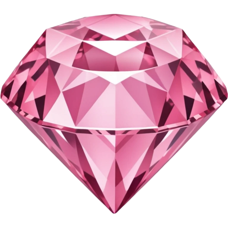 Pink daimond emoji