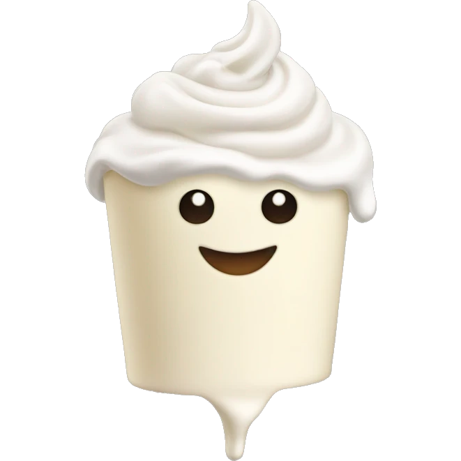 whipping cream emoji