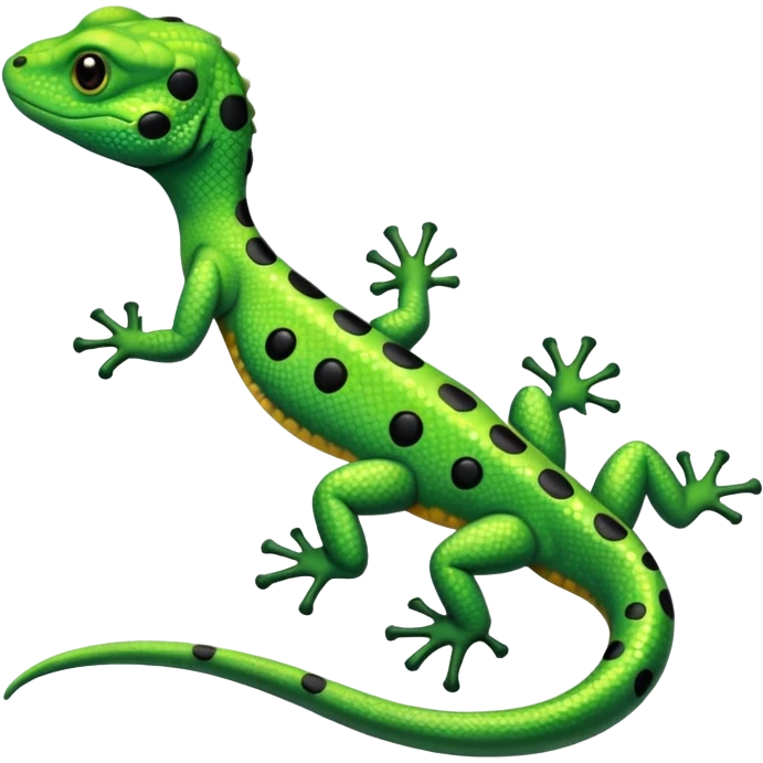 LIZARD which has some large dots on its back. looks like the one on the Hands on Machine learning with scikit learn&tensorflow book emoji