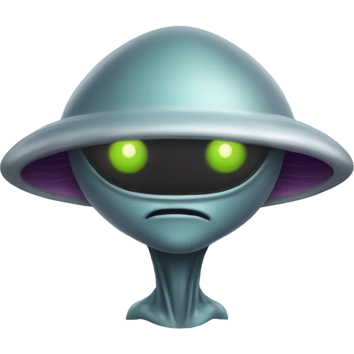 alien-ovni qui rigole emoji