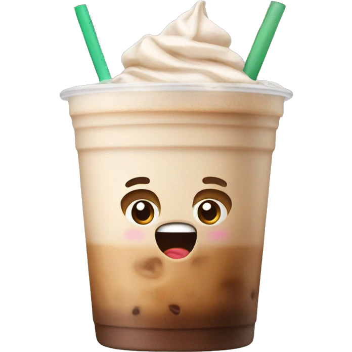 iced latte emoji