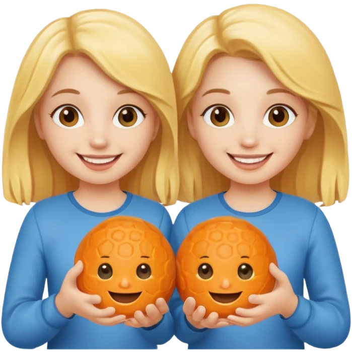 Cheeseball twins emoji