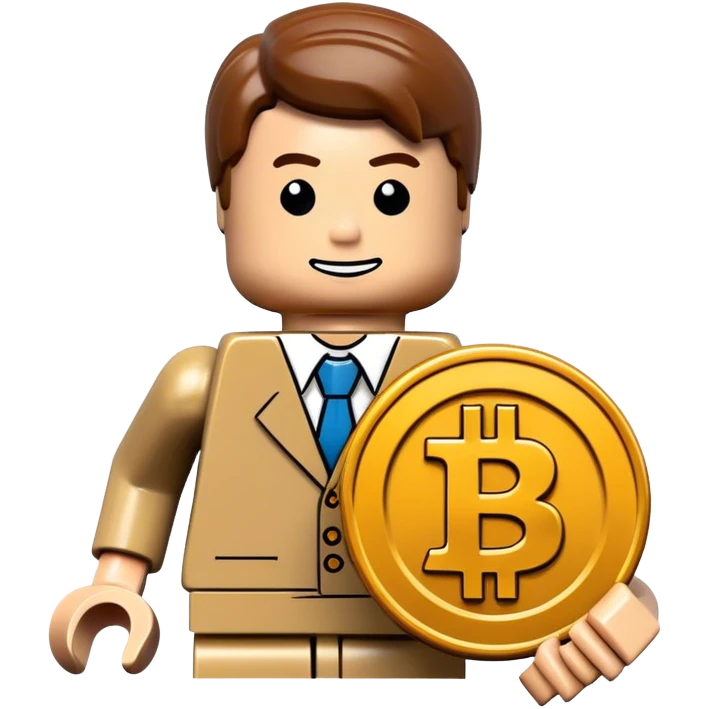 lego homme bitcoin emoji