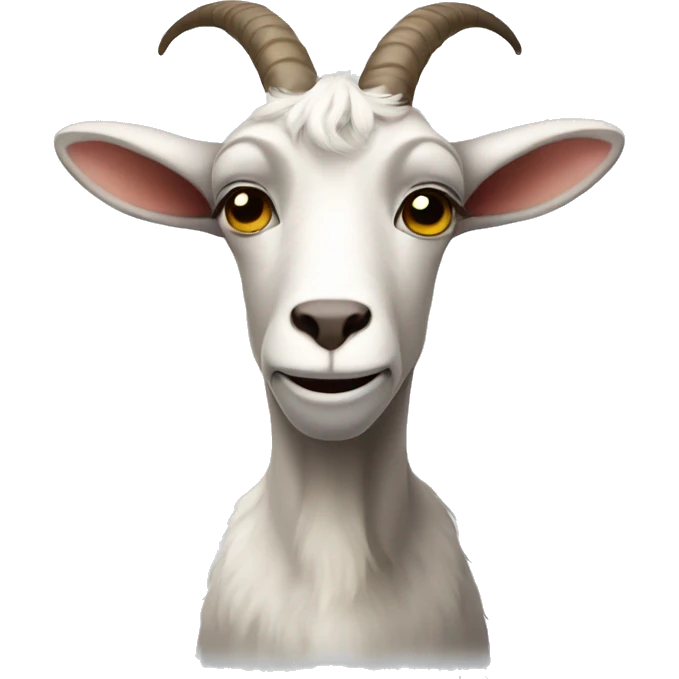 Sad goat emoji