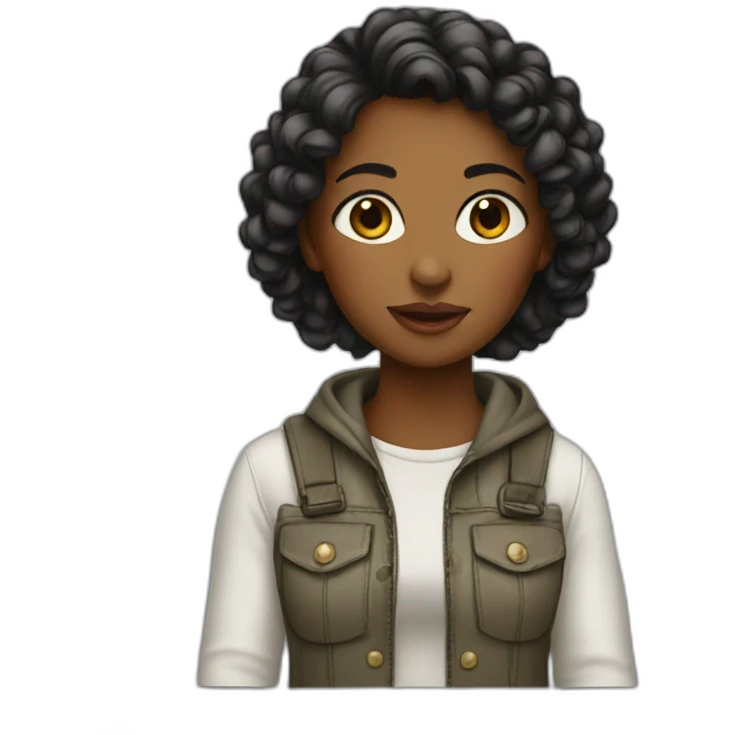 girl artist emoji