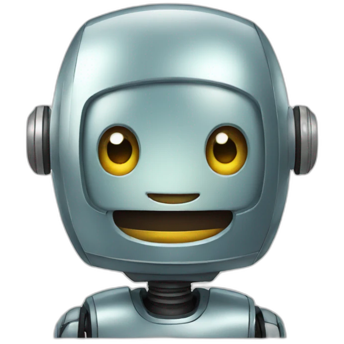 happy robot emoji
