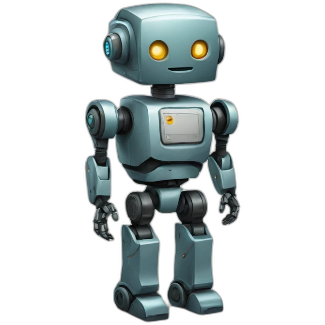 Robot thank you emoji