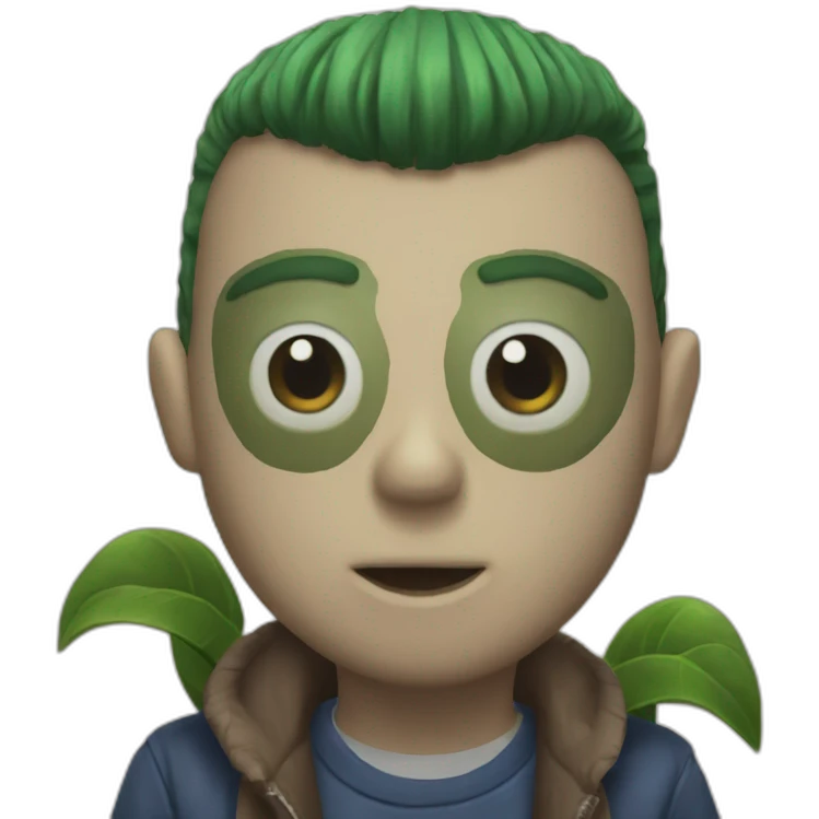 Monstre Plante stranger things emoji