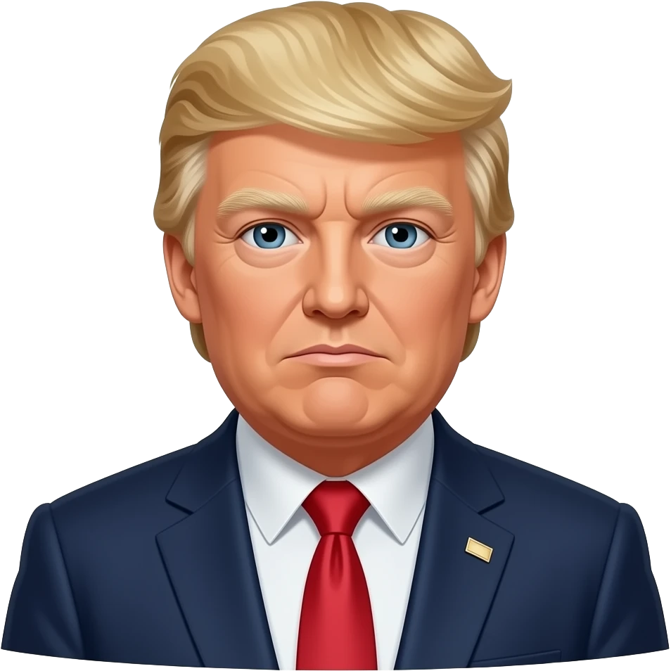 Trump aiatola emoji
