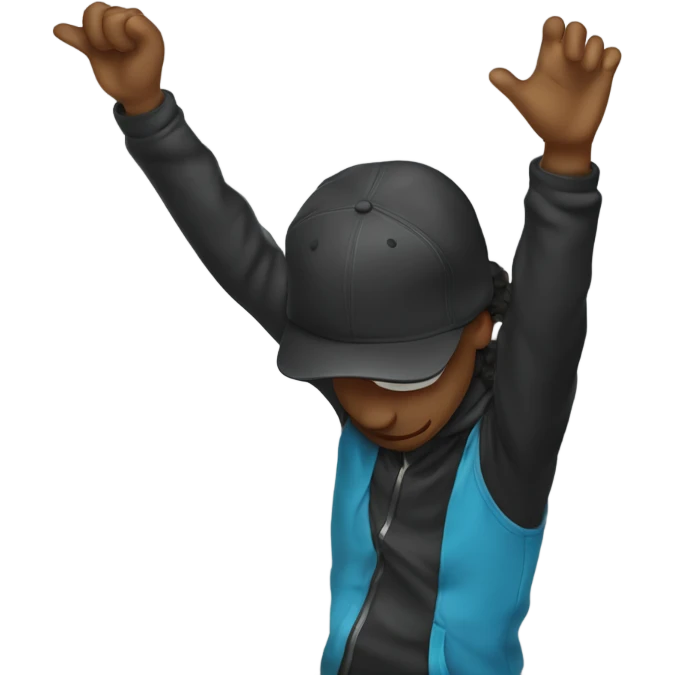 human dabbing  emoji