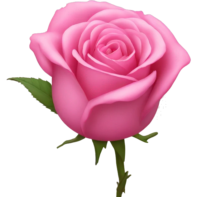 pink rose emoji