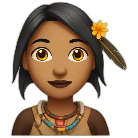 indigenous woman emoji