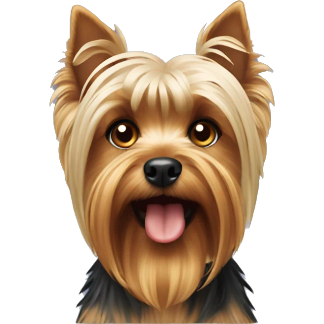 Yorkshire terrier dog emoji