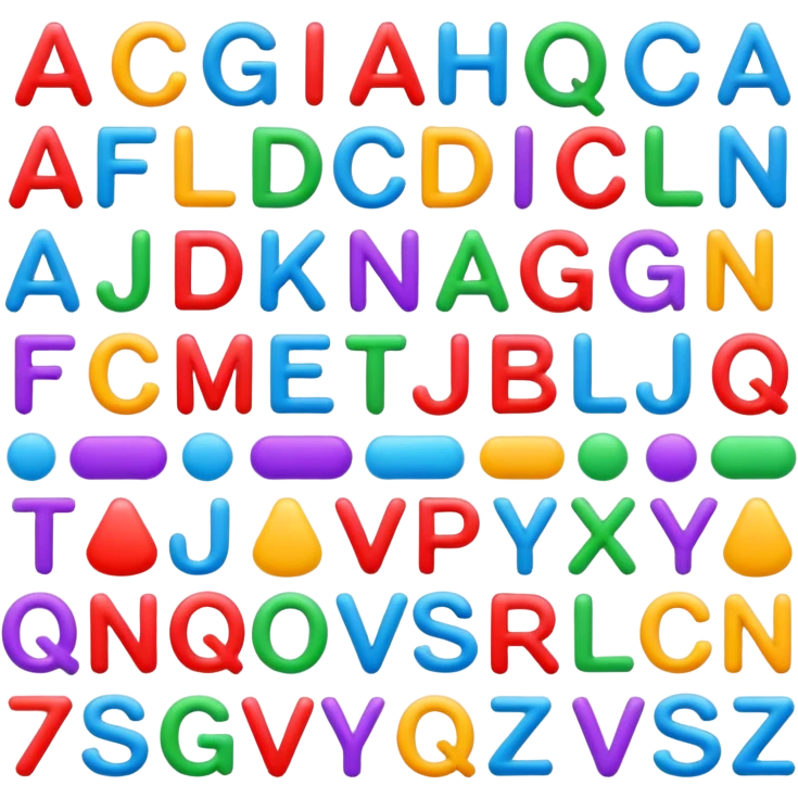 alphabets emoji