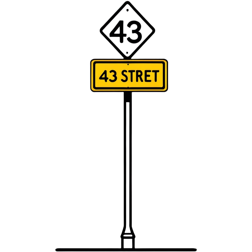 43rd street emoji