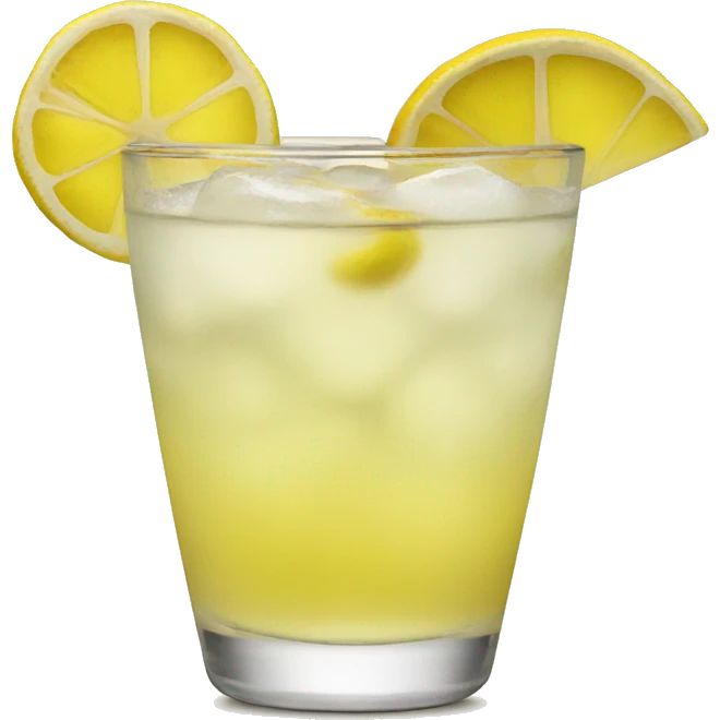 Lemon drop cocktail emoji