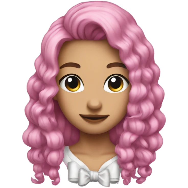 Aesthetic bow emoji