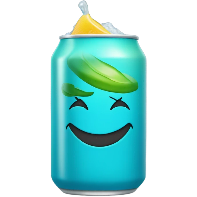 Baja blast smiling emoji