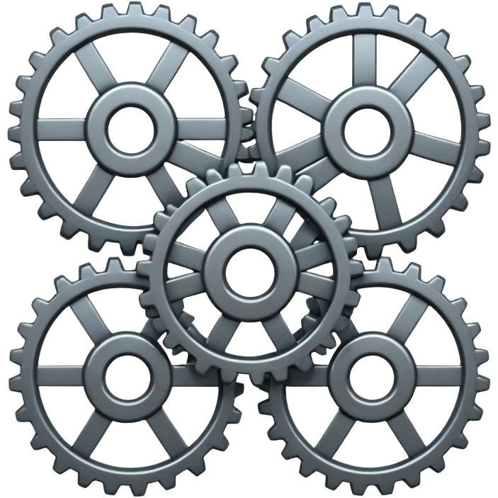 Gears  emoji