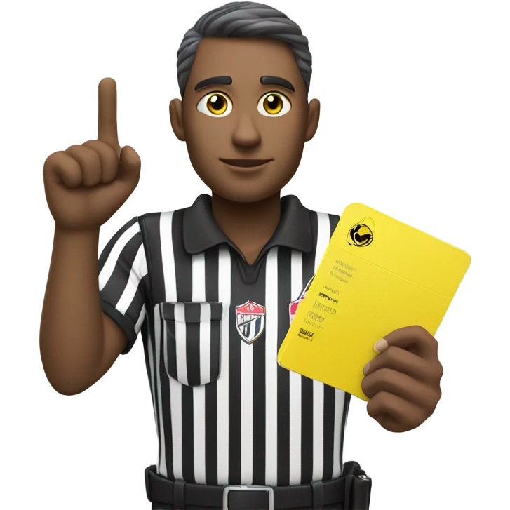 Referee football emoji