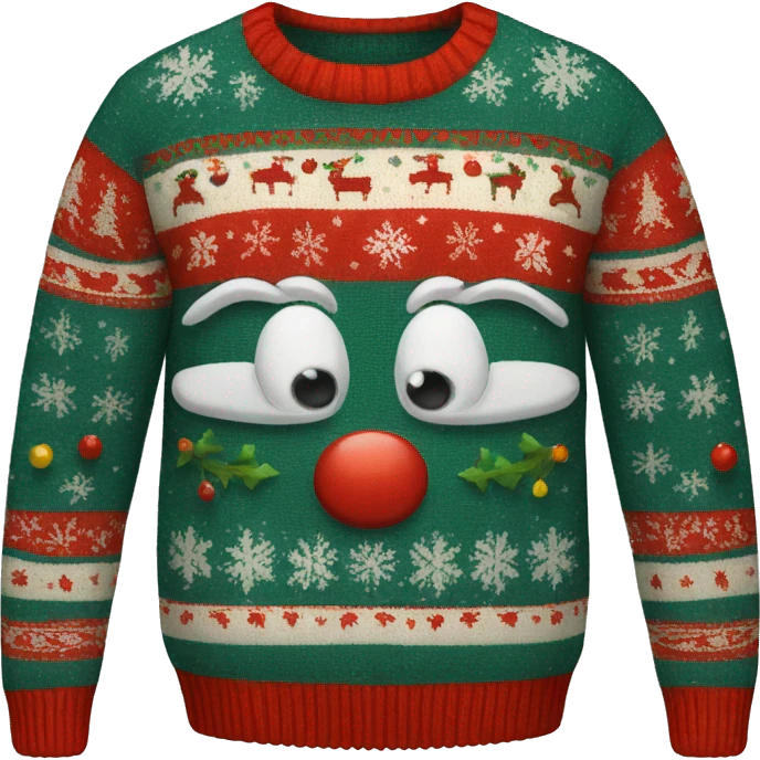 christmas jumper emoji