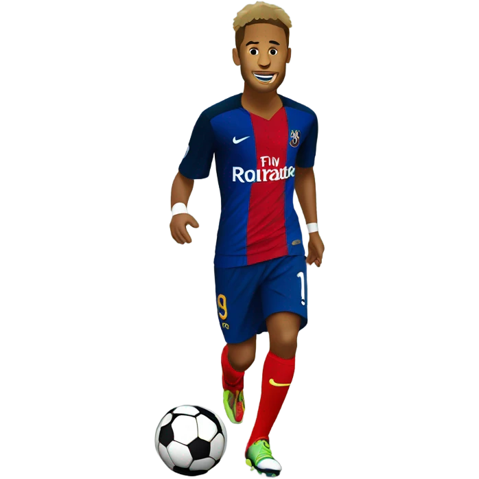 Neymar using juliet emoji