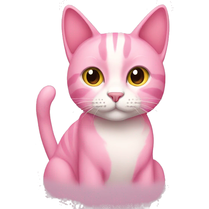 pink cat emoji