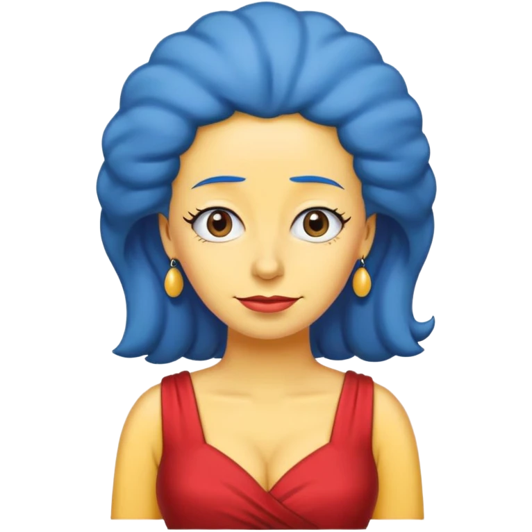 Marge simpson emoji