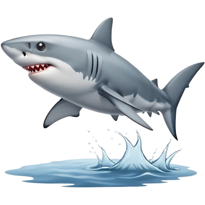 shark out for a walk emoji