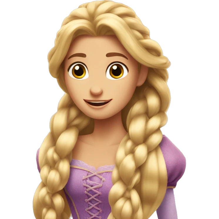 Rapunzel emoji