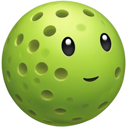 pickleball ball emoji