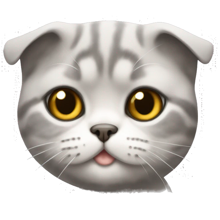 scottish fold cat  emoji