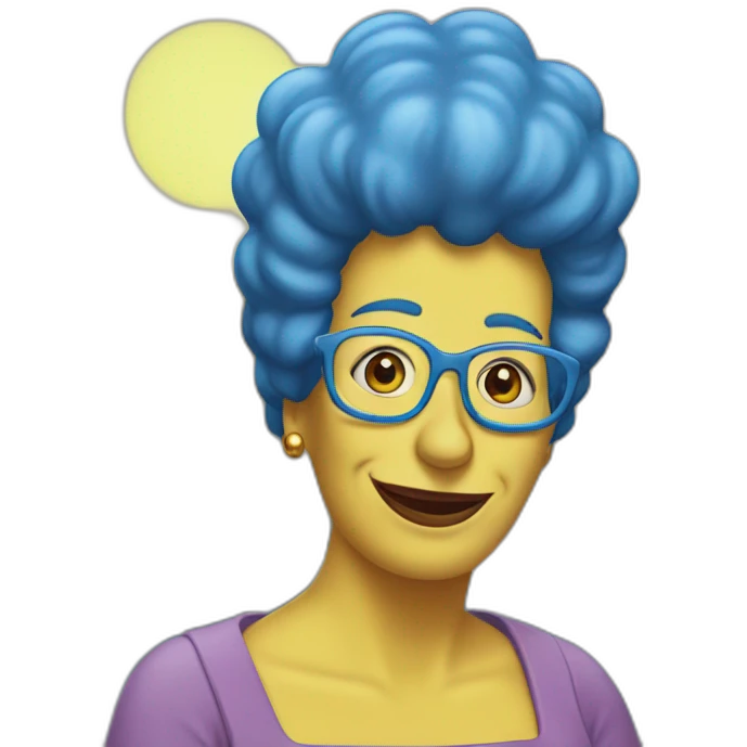 Marge Simpson emoji