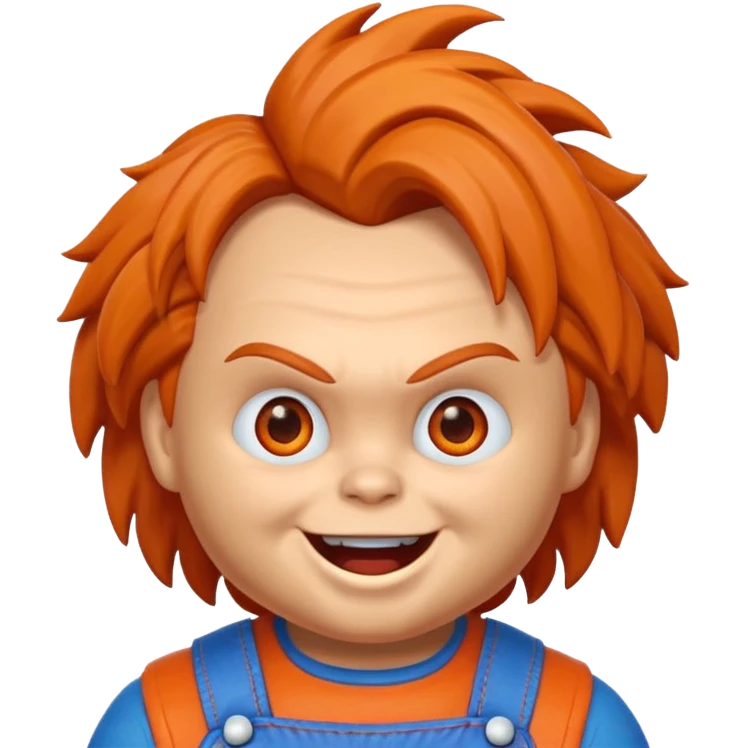 Un emojin de chuky emoji