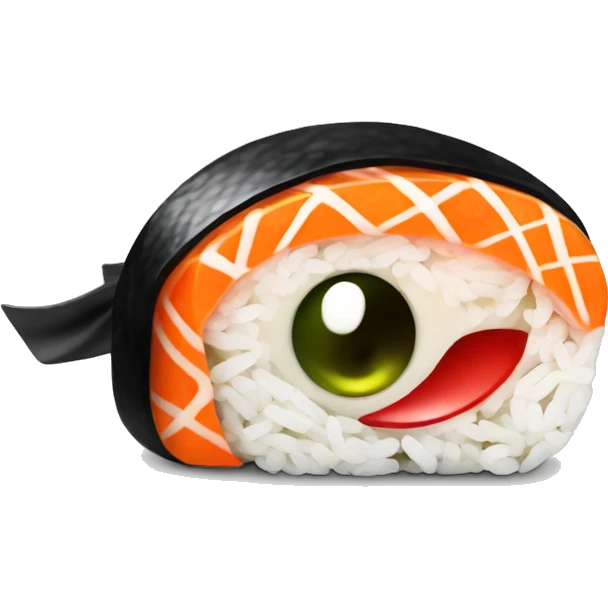 yummy sushi  emoji