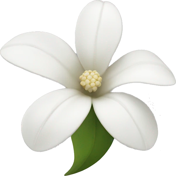 white flowers emoji