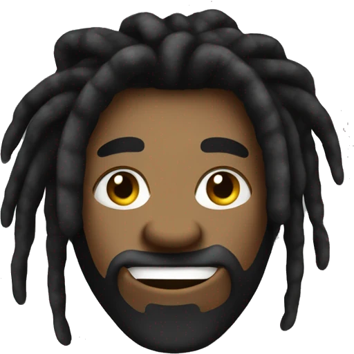 black nonchalant dreadhead with grills giving thumbs up emoji