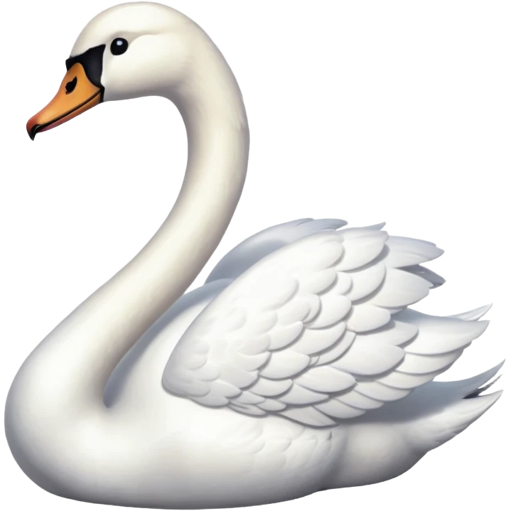 White swan emoji