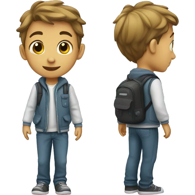 boy going home emoji