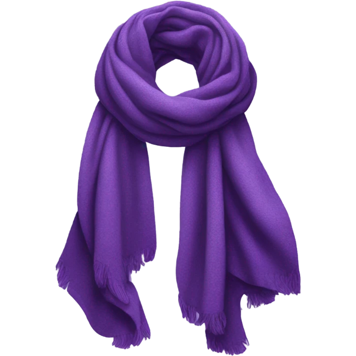 Scarf purple  emoji