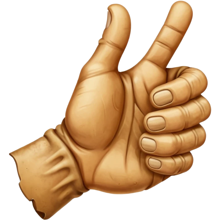 Shitty thumbs up emoji