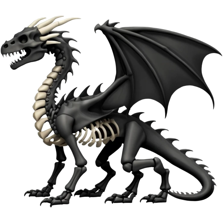 Boneknapper-Skeleton-dragon (full body) emoji