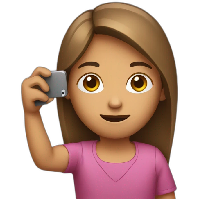 holding phone emoji