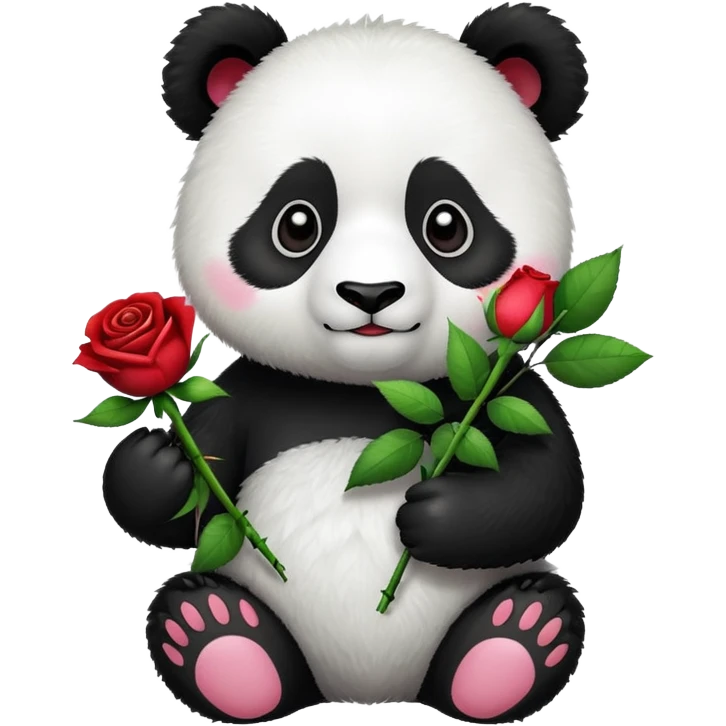 Panda romantic  emoji