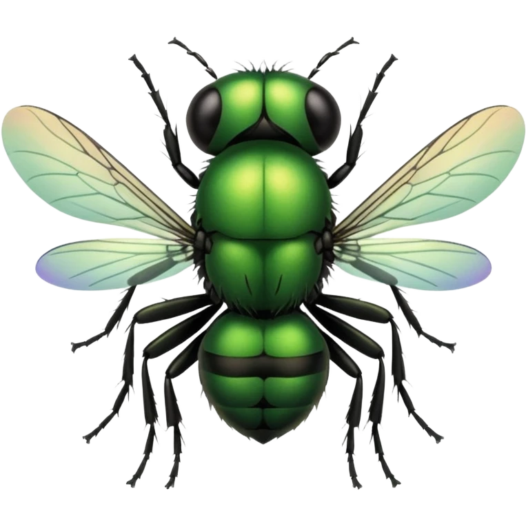 a cute fly emoji