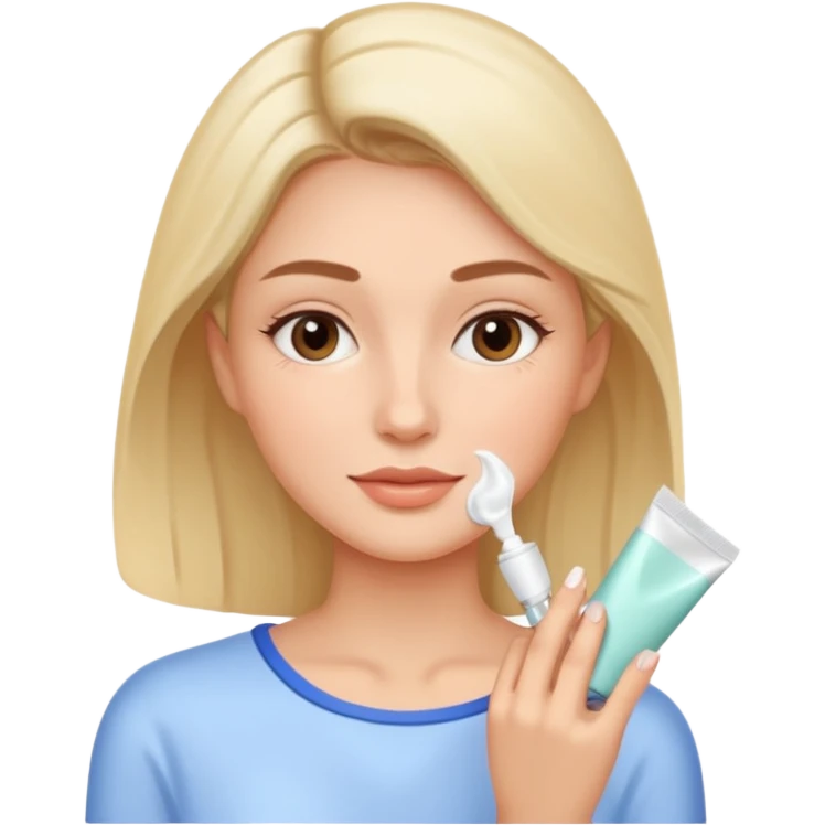 Clean girl/skincare emoji